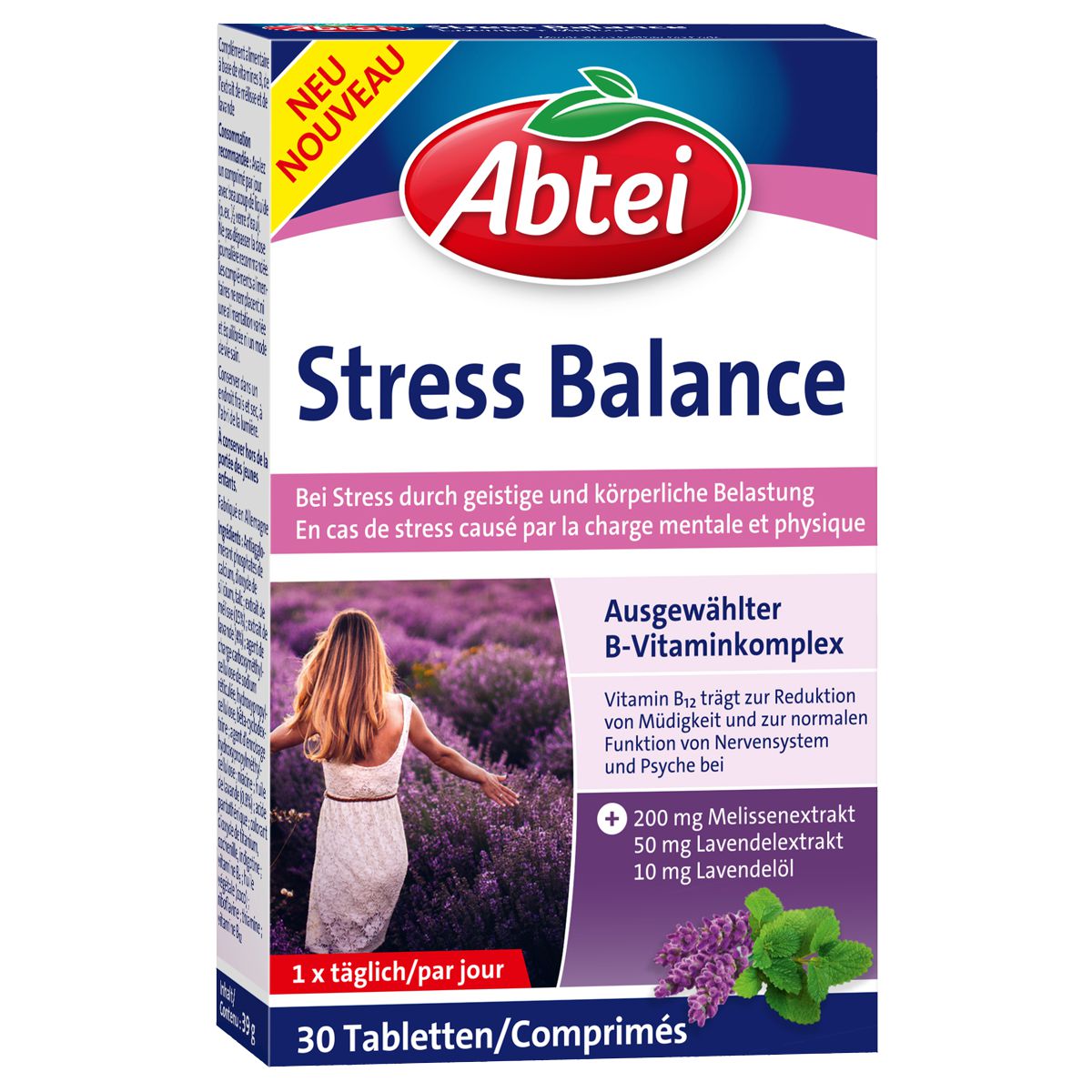 Abtei Stress Balance Tabletten 30 Stück Abtei Stress Balance Tabletten 30 Stück