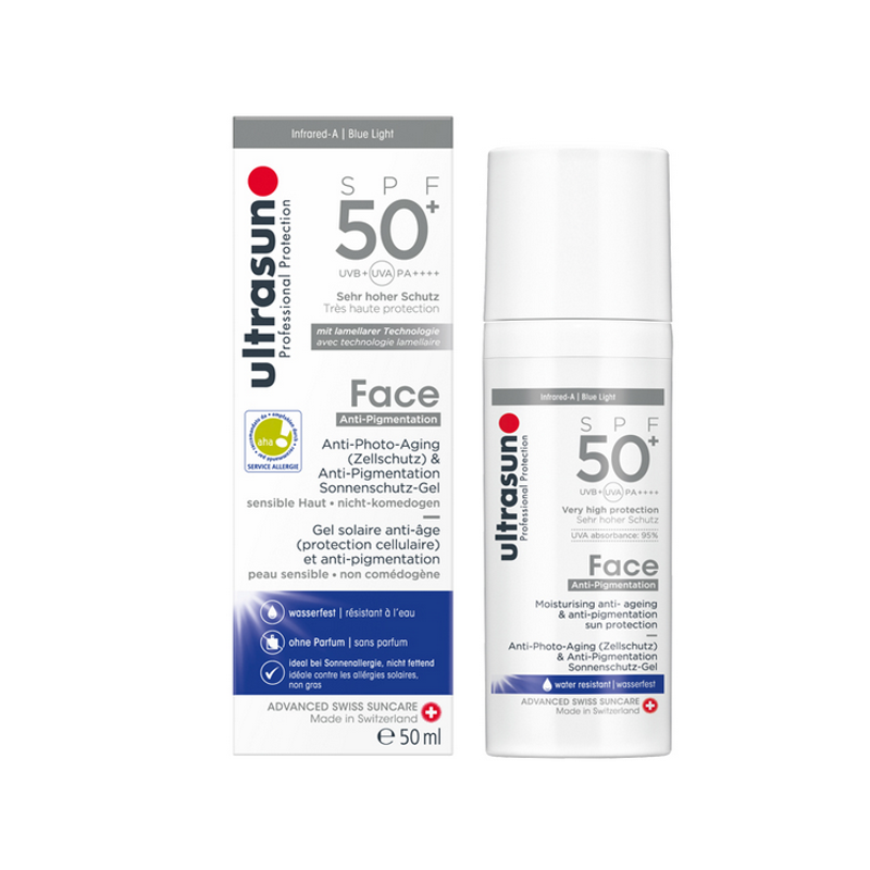 Ultrasun Face Fluid Anti-Pigment SPF 50+ 40 ml Ultrasun Face Fluid Anti-Pigment SPF 50+ 40 ml