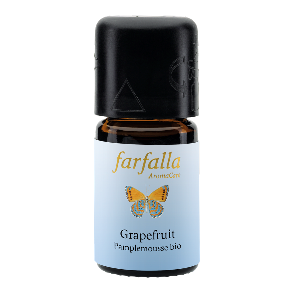 FARFALLA Grapefruit bio, ätherisches Öl 5 ml