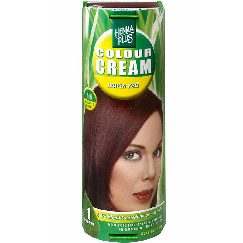 HENNA PLUS Colour Cream 5.6 warm rot 60 ml HENNA PLUS Colour Cream 5.6 warm rot 60 ml