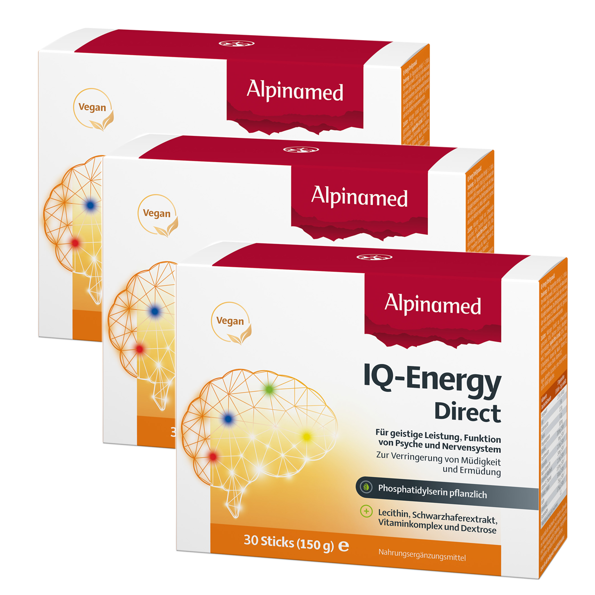 Alpinamed IQ-Energy Direct 3x 30 Stick 5 g Alpinamed IQ-Energy Direct 3x 30 Stick 5 g