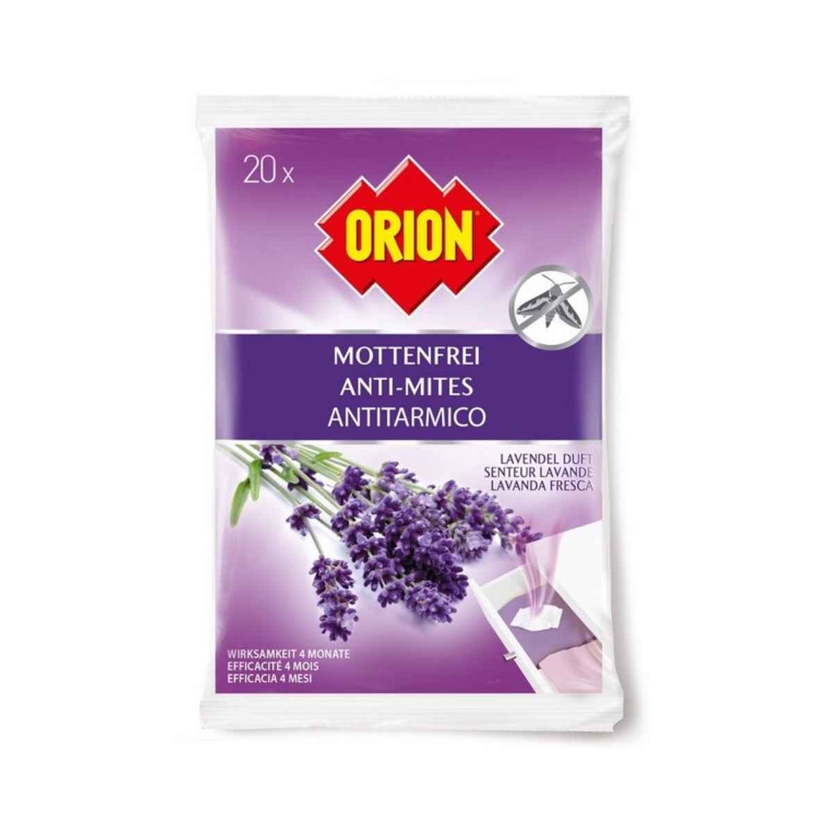 ORION Mottenfrei Mottenkugeln 20 Stück ORION Mottenfrei Mottenkugeln 20 Stück