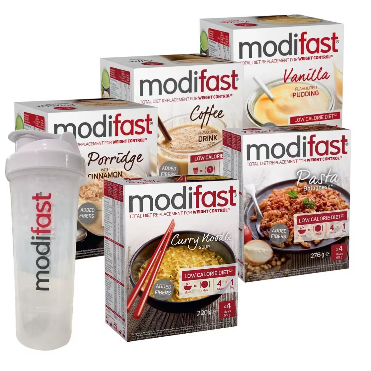 Modifast set de 7 jours avec shaker