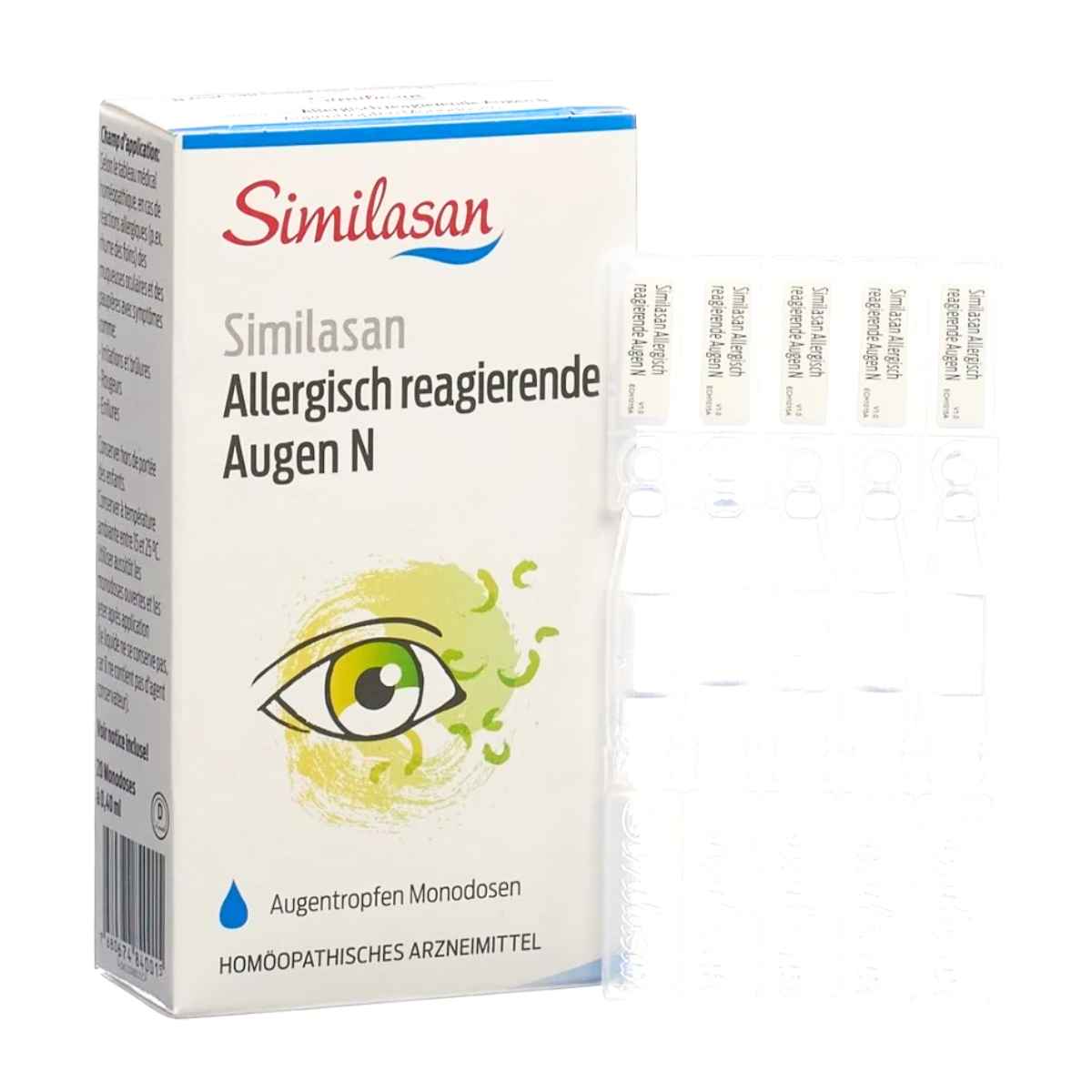 Similasan Allergisch reagierende Augen N Monodosen 20 x 0.4 ml