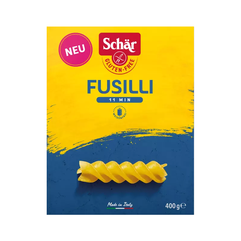 Schär Fusilli glutenfrei 400 g Schär Fusilli glutenfrei 400 g