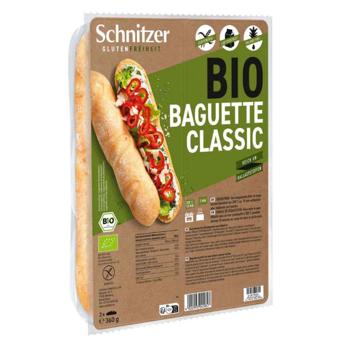 Schnitzer Bio Baguette Classic 360 g