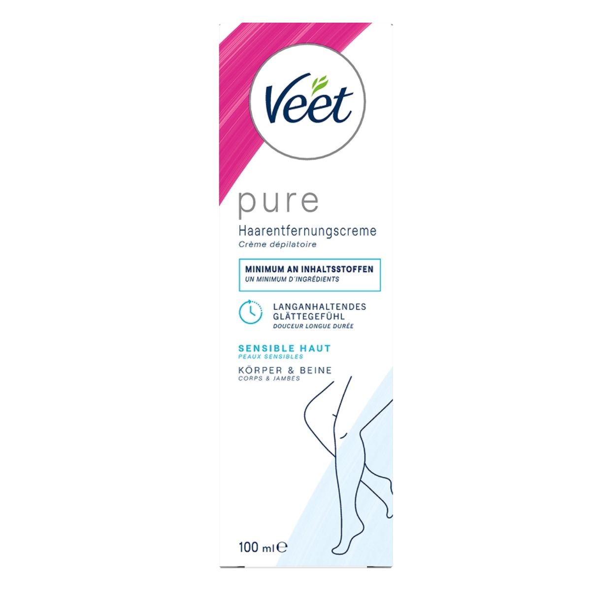 Veet Haarentfernungscreme sensible Haut 100 ml