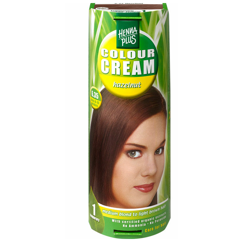 HENNA PLUS Colour Cream 6.35 haselnuss 60 ml HENNA PLUS Colour Cream 6.35 haselnuss 60 ml