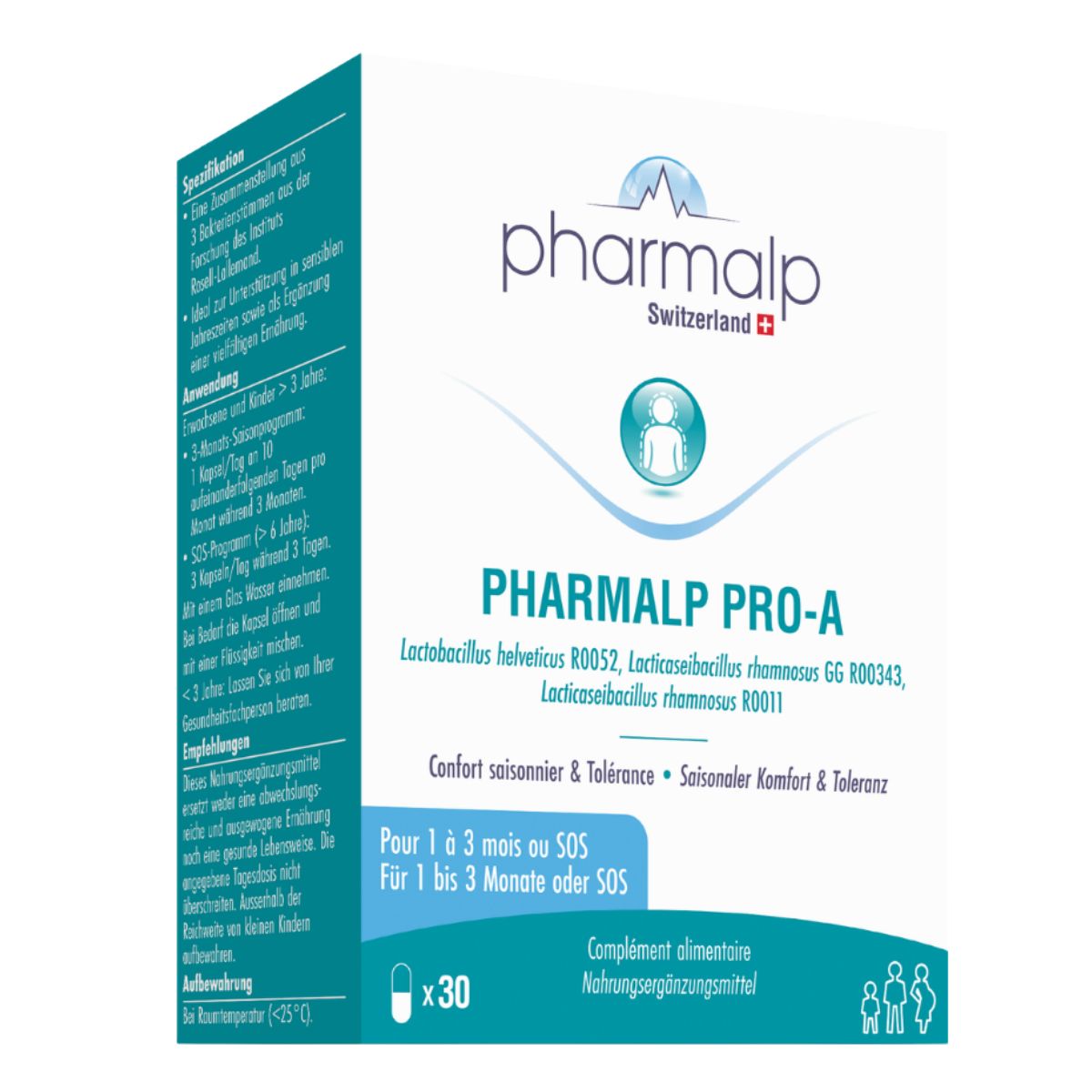Pharmalp Pro-A Probiotika Kapseln 30 Stück