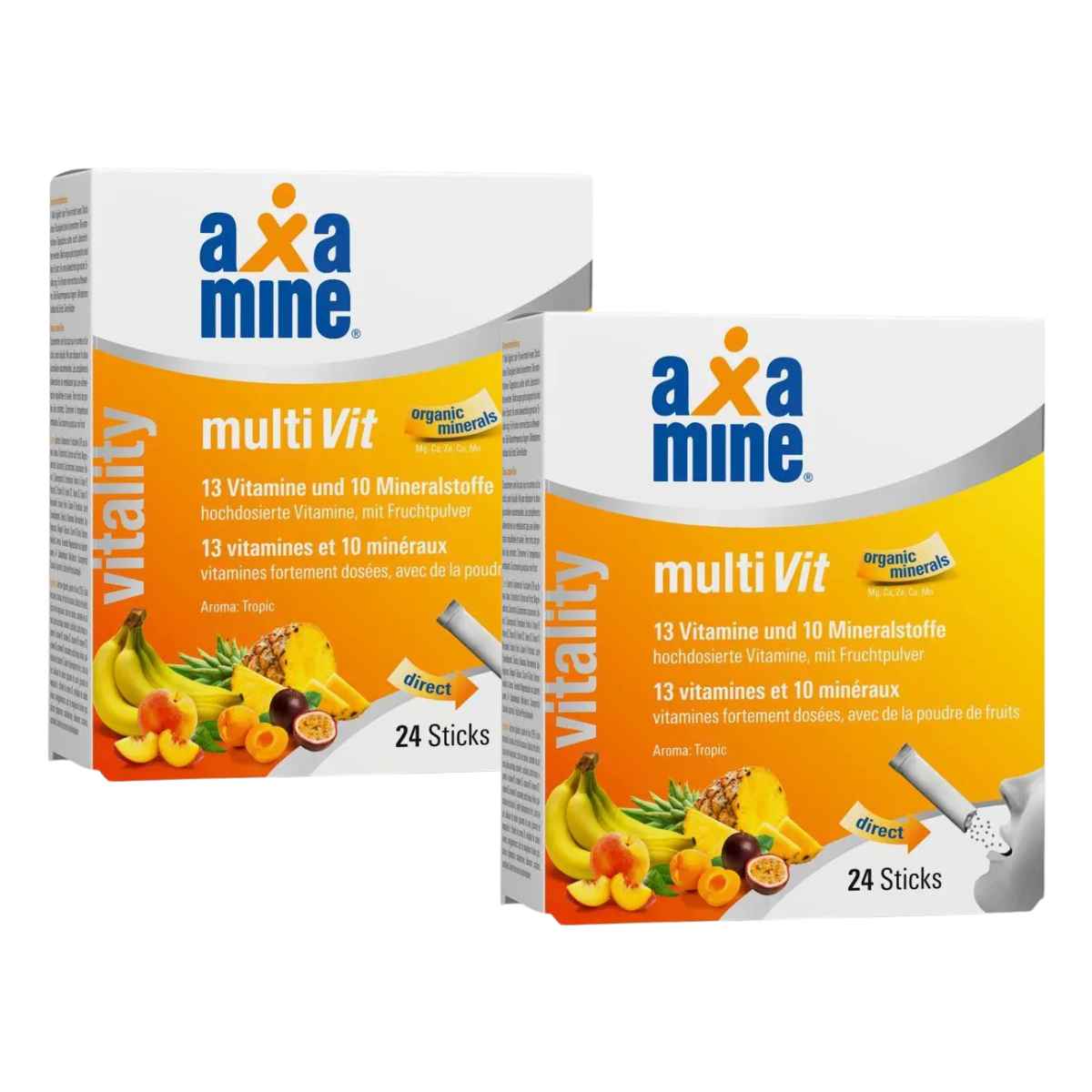 Axamine MultiVit Sticks 2x 24 Stück