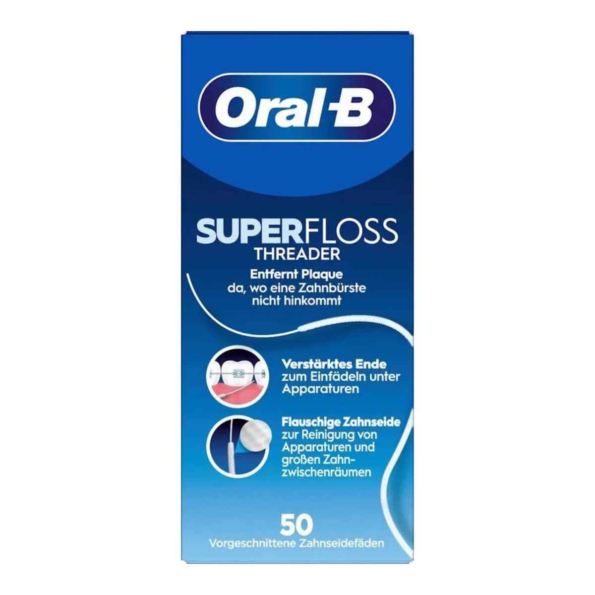 ORAL-B Super Floss Zahnseide 50 Stück