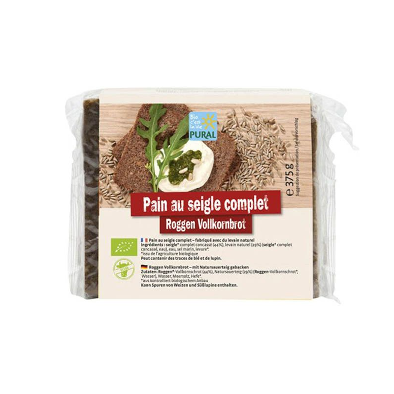 Pural Roggen Vollkornbrot 375 g Pural Roggen Vollkornbrot 375 g