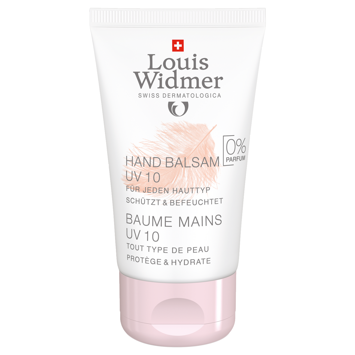 Louis Widmer Hand Balsam UV 10 50 ml ohne Parfum