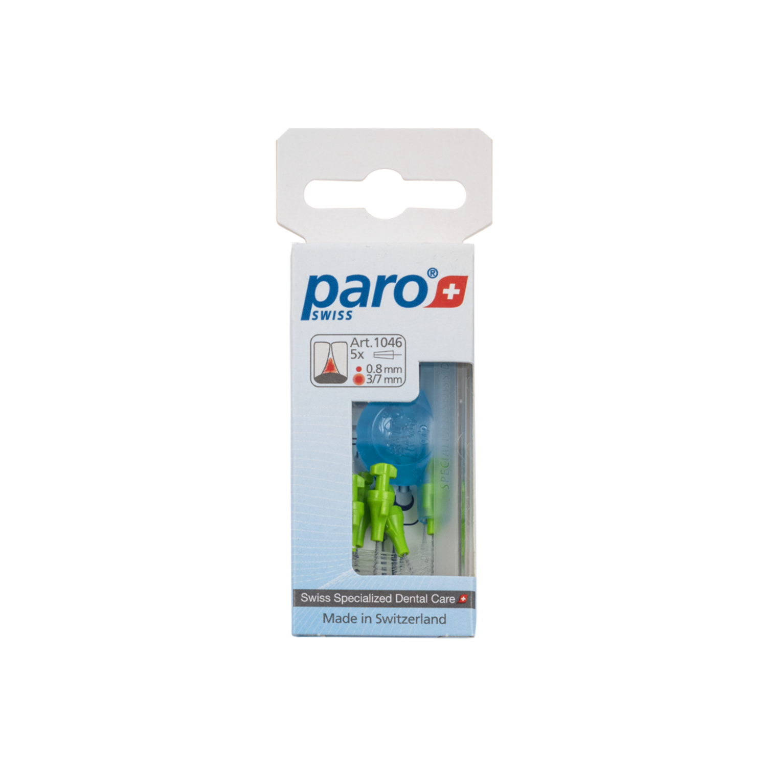 Paro Isola F 3/7mm fein hellgrün 5 Stück