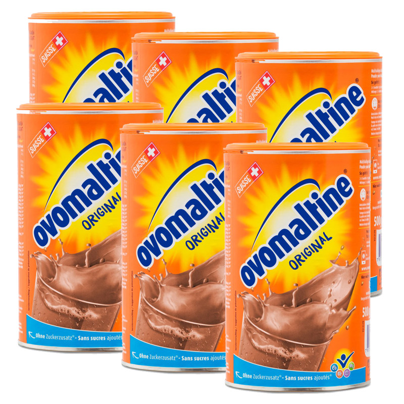Ovomaltine Pulver 6x 500 g Ovomaltine Pulver 6x 500 g