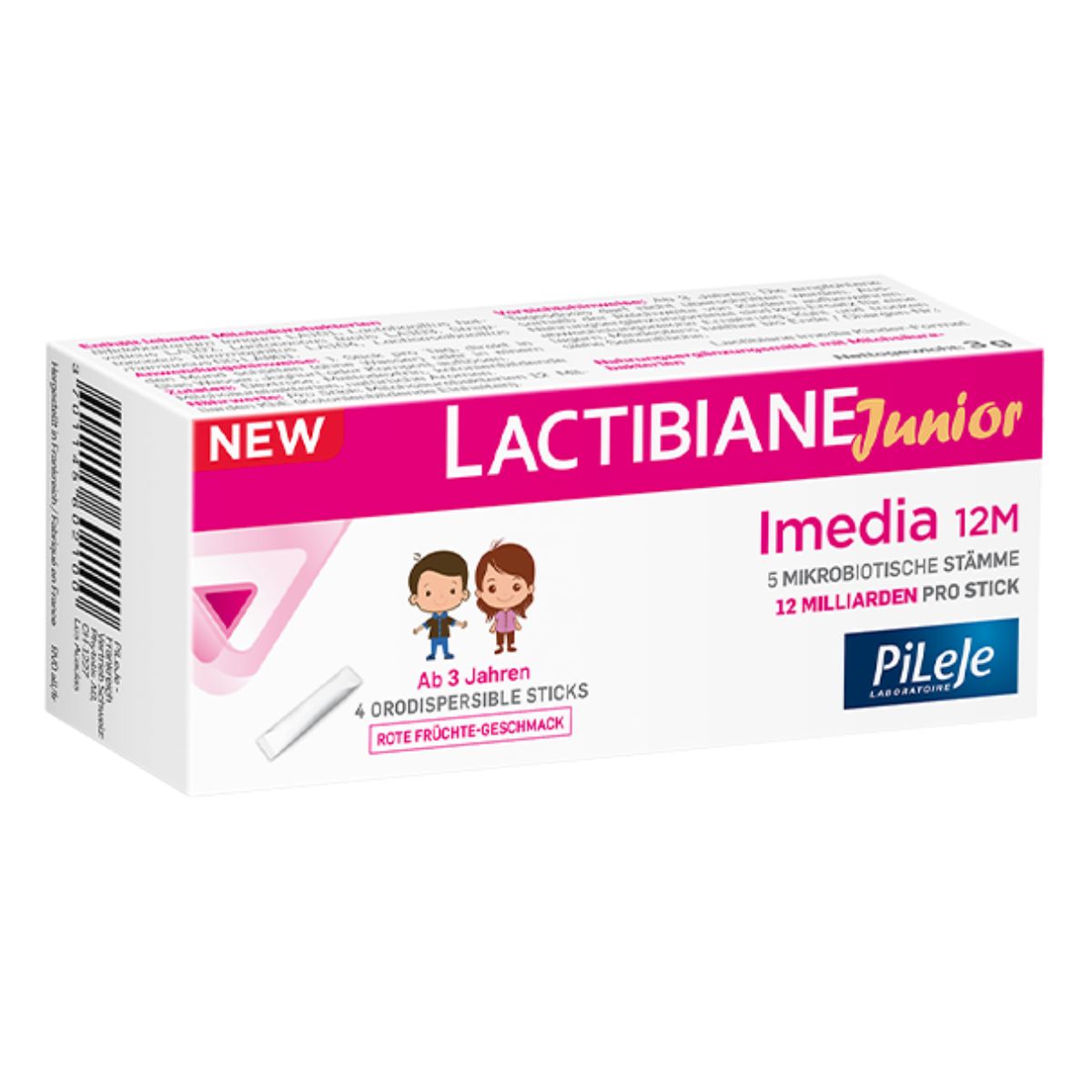 Lactibiane Imedia Junior 12M Sticks 4 Stück