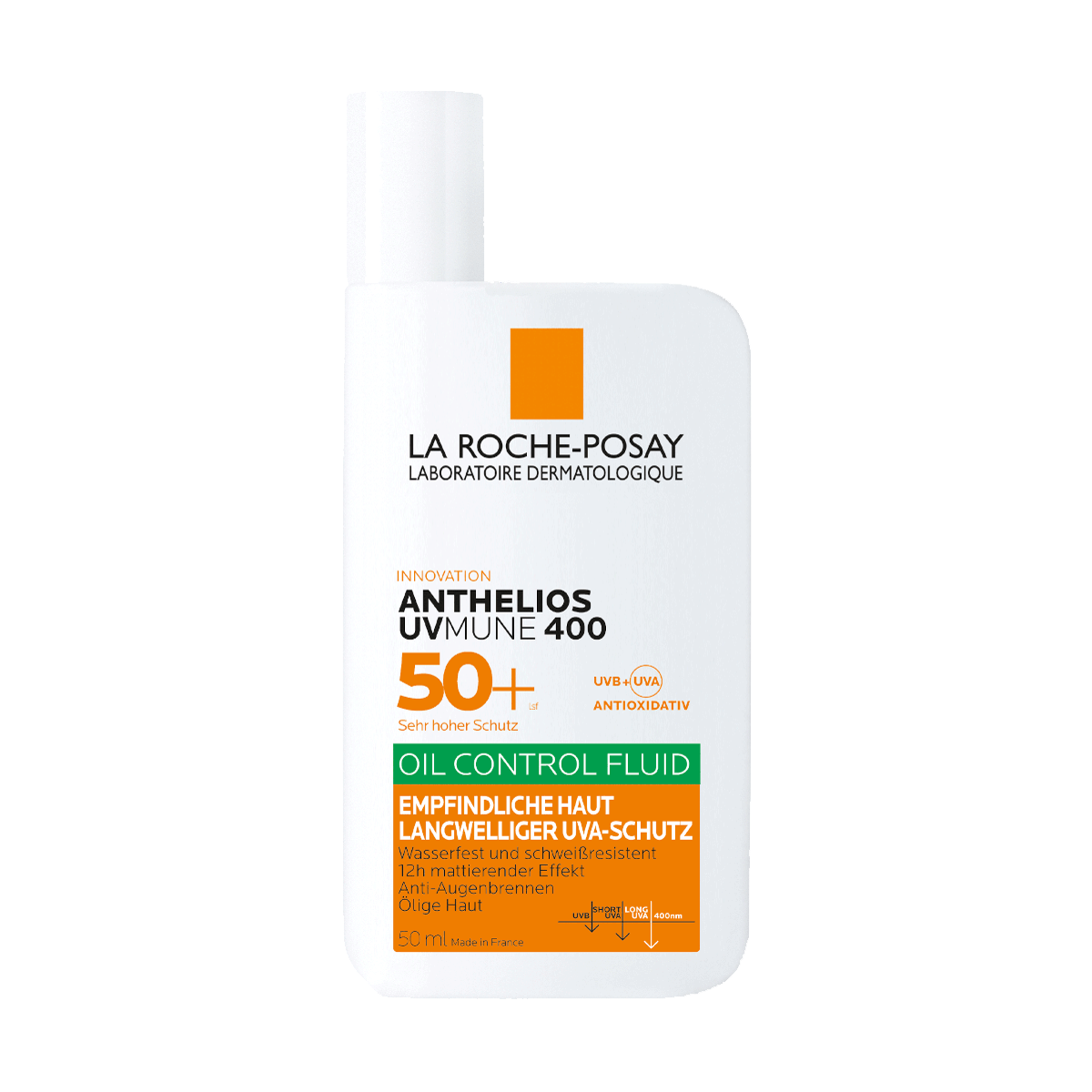 La Roche Posay Anthelios Fluide Contrôle Huile SPF50+ 50 ml La Roche Posay Anthelios Fluide Contrôle Huile SPF50+ 50 ml
