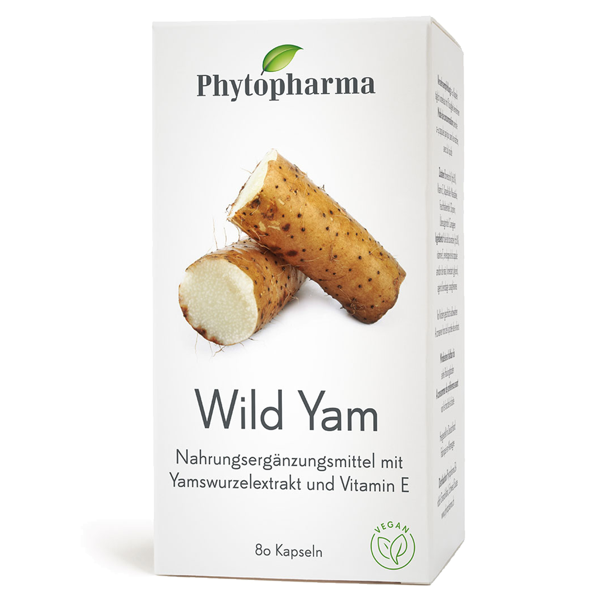 Phytopharma Wild Yam Yamswurzel 80 Stück Phytopharma Wild Yam Yamswurzel 80 Stück