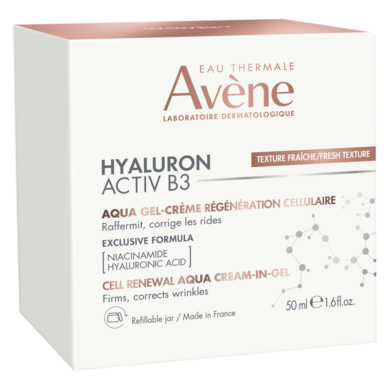 Avene Hyaluron Activ B3 Aquagel-Creme 50 ml Verpackung
