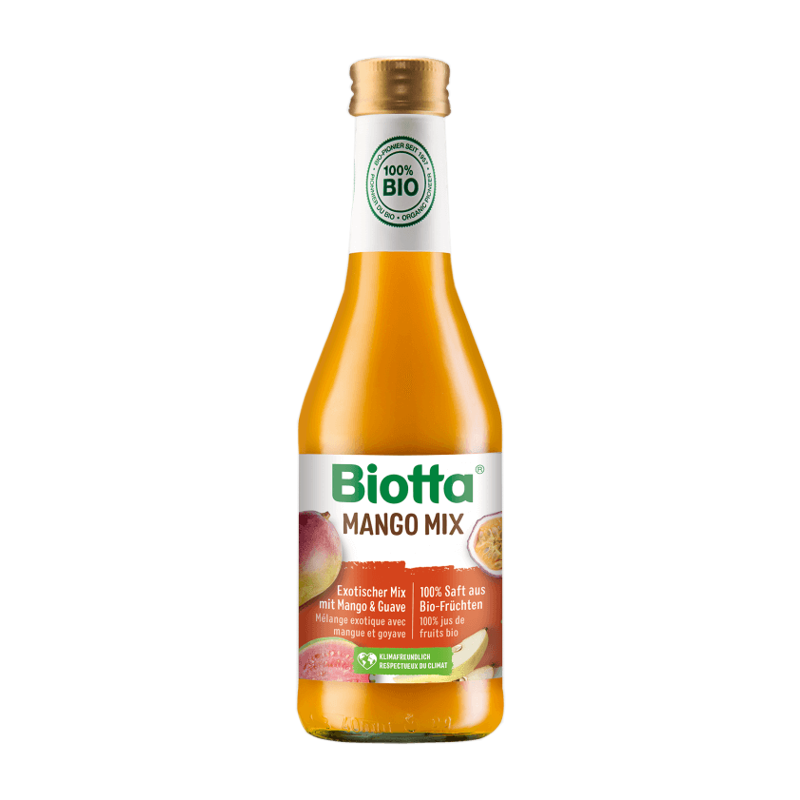 Biotta Mango Mix Bio 12 Fl 2.5 dl Biotta Mango Mix Bio 12 Fl 2.5 dl