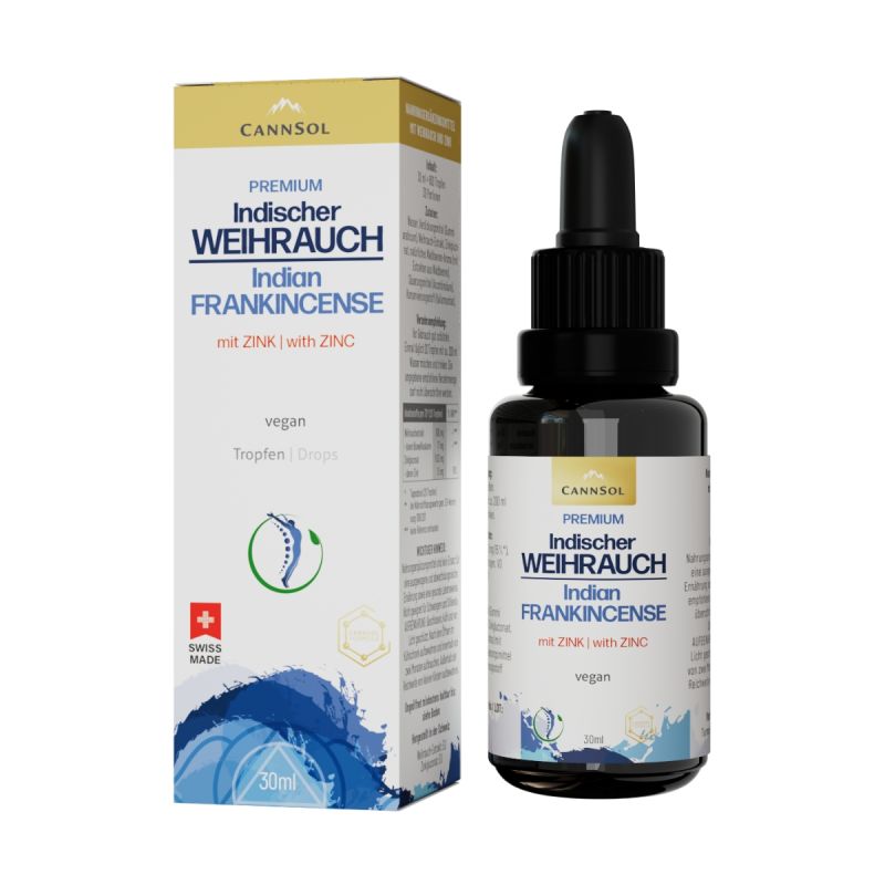 Cannsol Indischer Weihrauch mit Zink 30 ml - Tropfen in Pipettenflasche ...