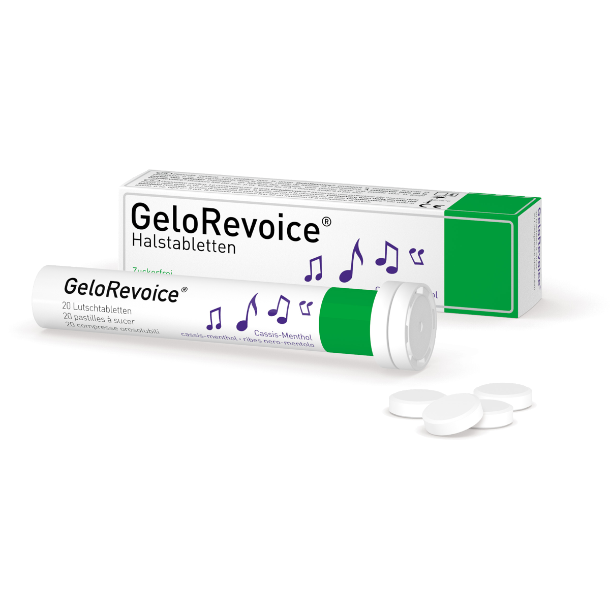 Gelorevoice Halstabletten Cassis-Menthol kaufen