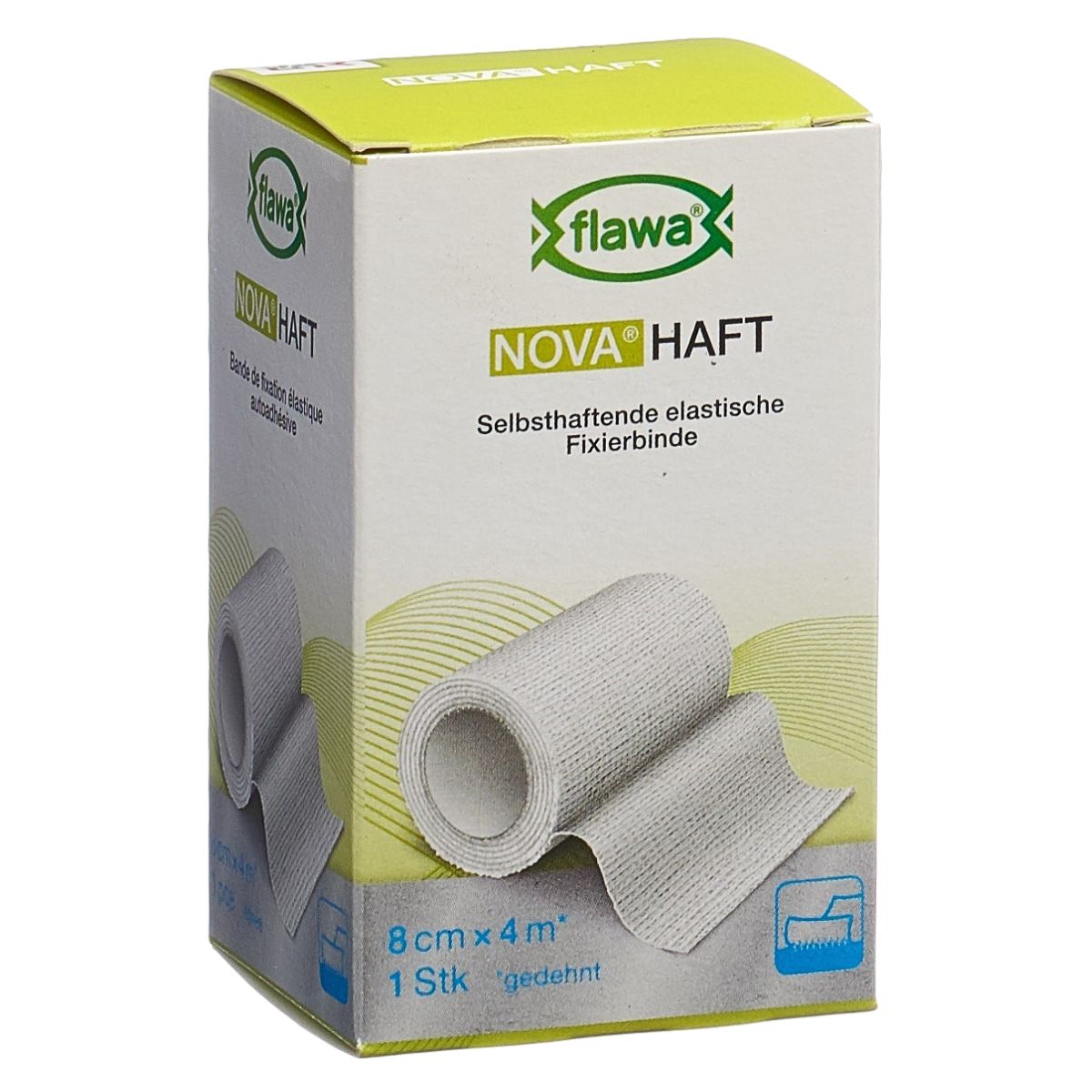 Flawa Nova Haft – Elastische, selbsthaftende Gazebinde