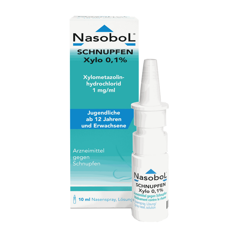 Nasobol Schnupfen Xylo Nasenspray 0.1 % 10 ml kaufen