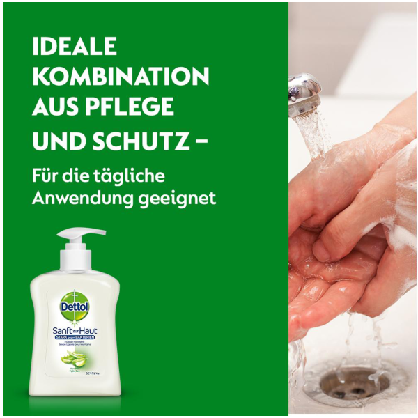 S&G Aloe Vera Handseife Nachfüllpack – 500 Ml, PH-neutral, Mild & Hautschonend, Biologisch Abbaubar