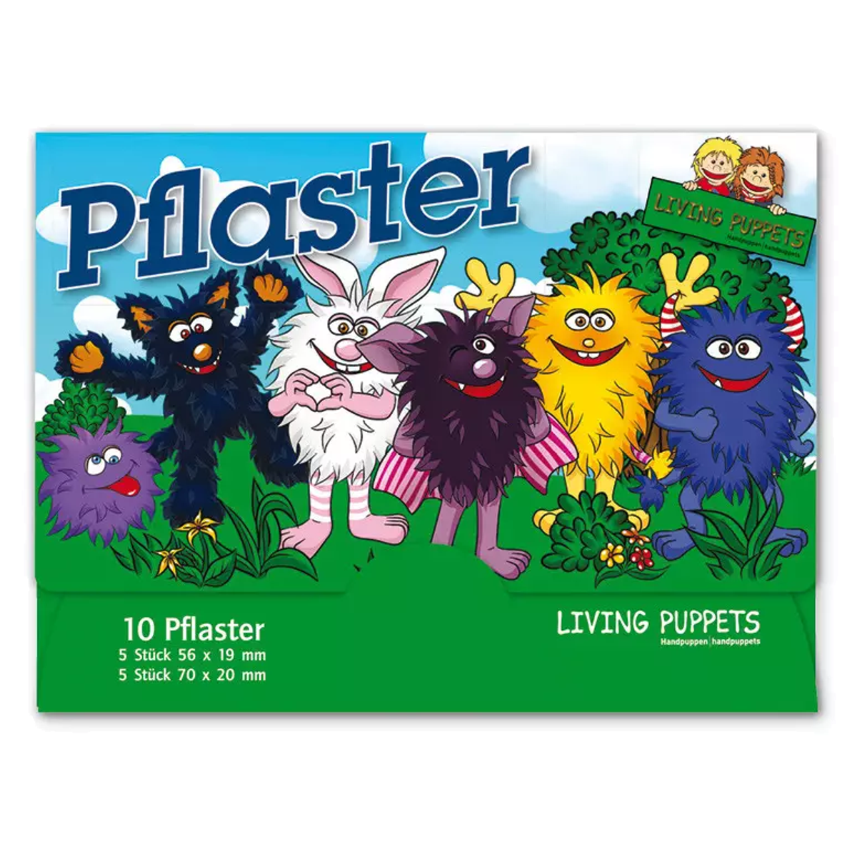 Lutz Mauder Kinderpflaster Living Puppets 10 Stück kaufen